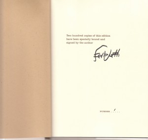 Ferlinghetti signed limited edition #1, 50th anniversary ed., 2008